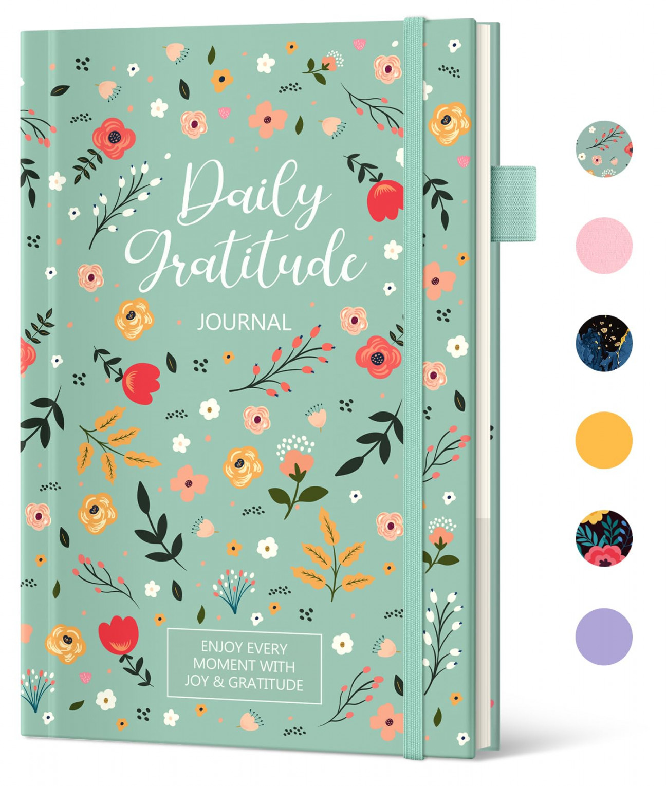 Gratitude Journal Notebook for Women & Men, Daily Gratitude Journal with Prompts, Cultivate Thankfulness, Boost Happiness, and Improve Well Being