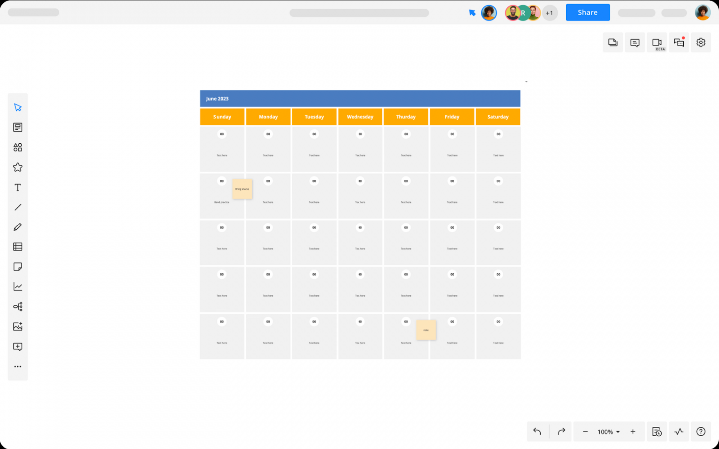 How to use online calendar whiteboards to plan and track your