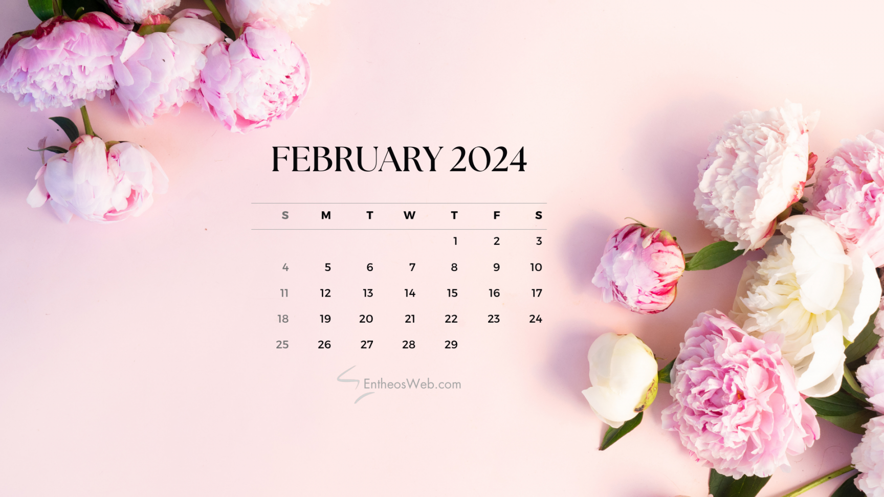 February Calendar Desktop Wallpapers EntheosWeb