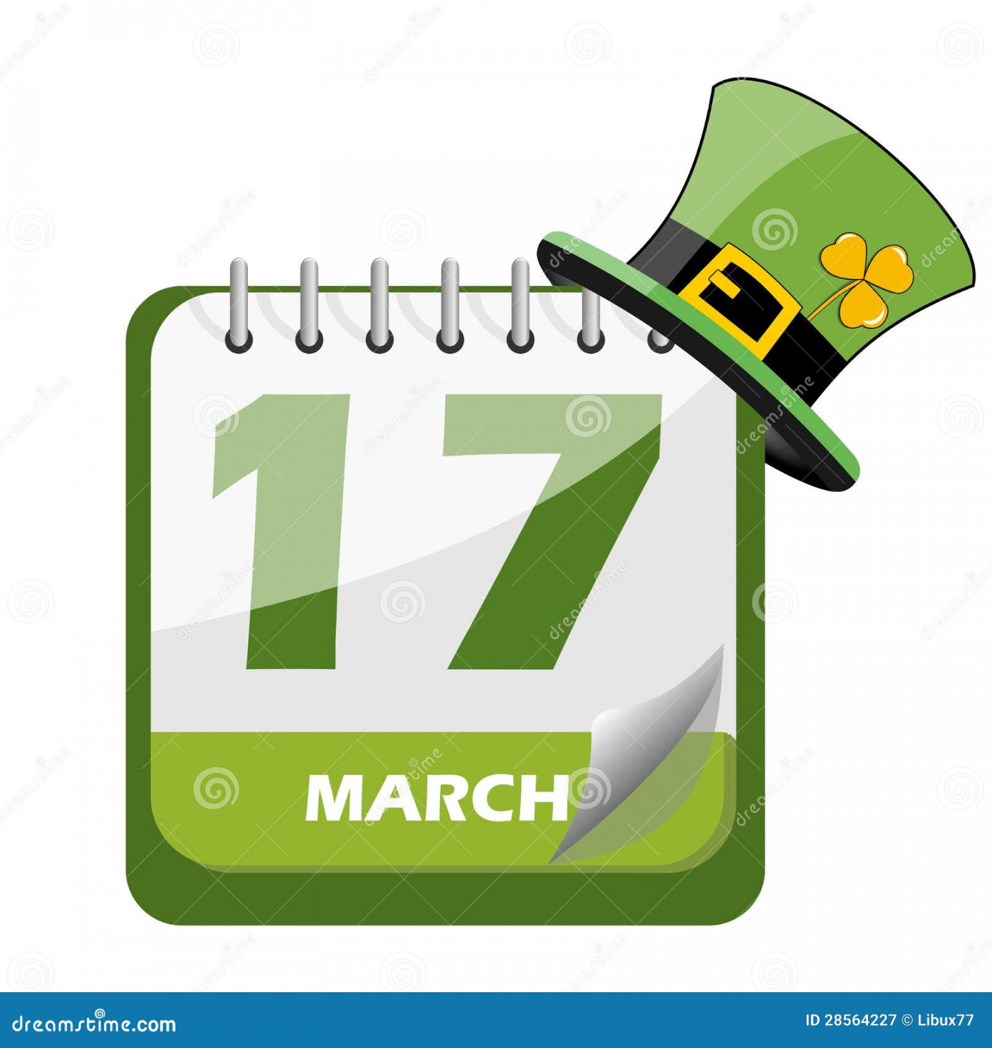 Saint Patrick S Day Calendar Stock Vector Illustration of beer