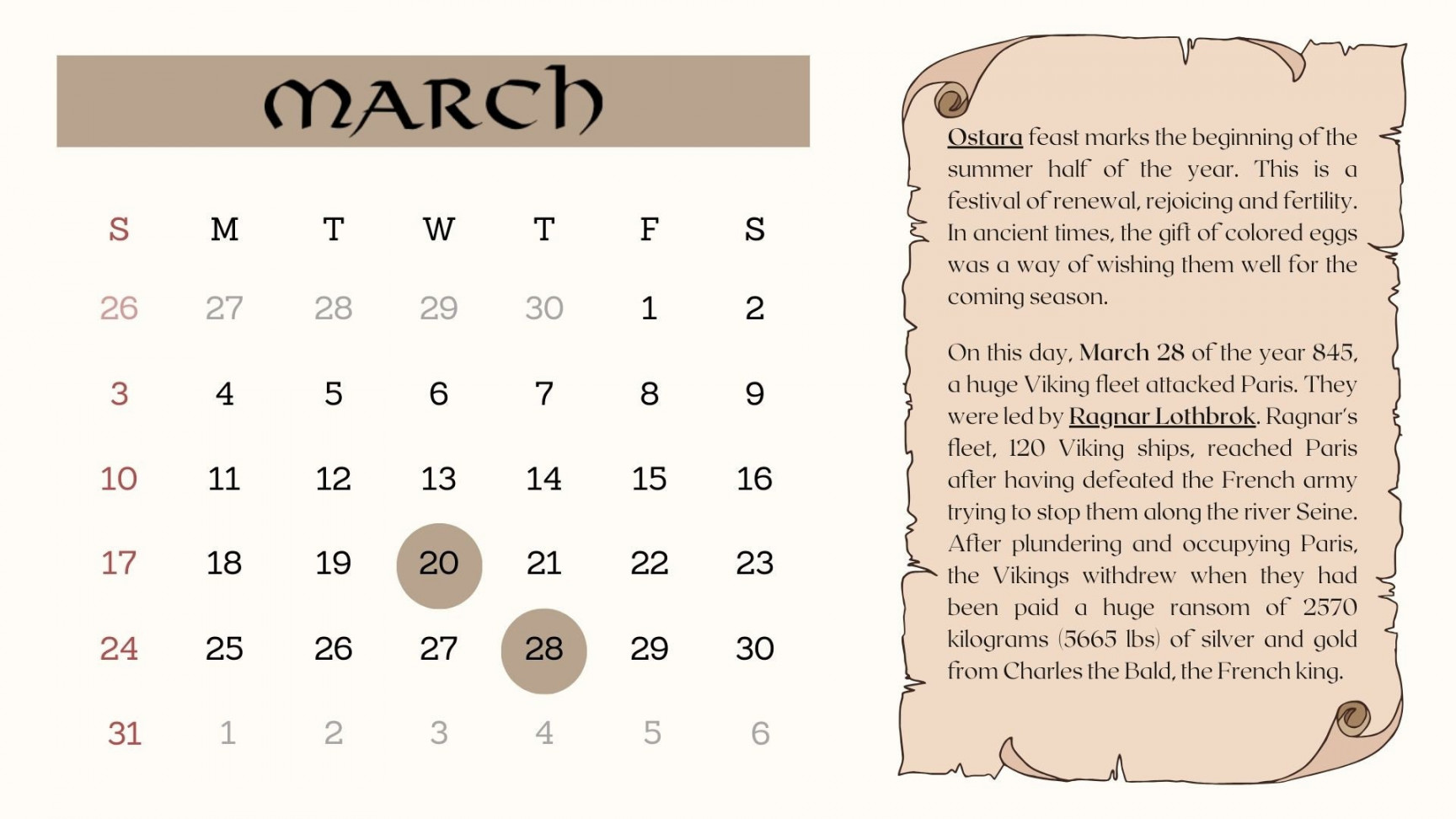 Digital Viking Calendar, Viking Calendar , Calendar Bundle