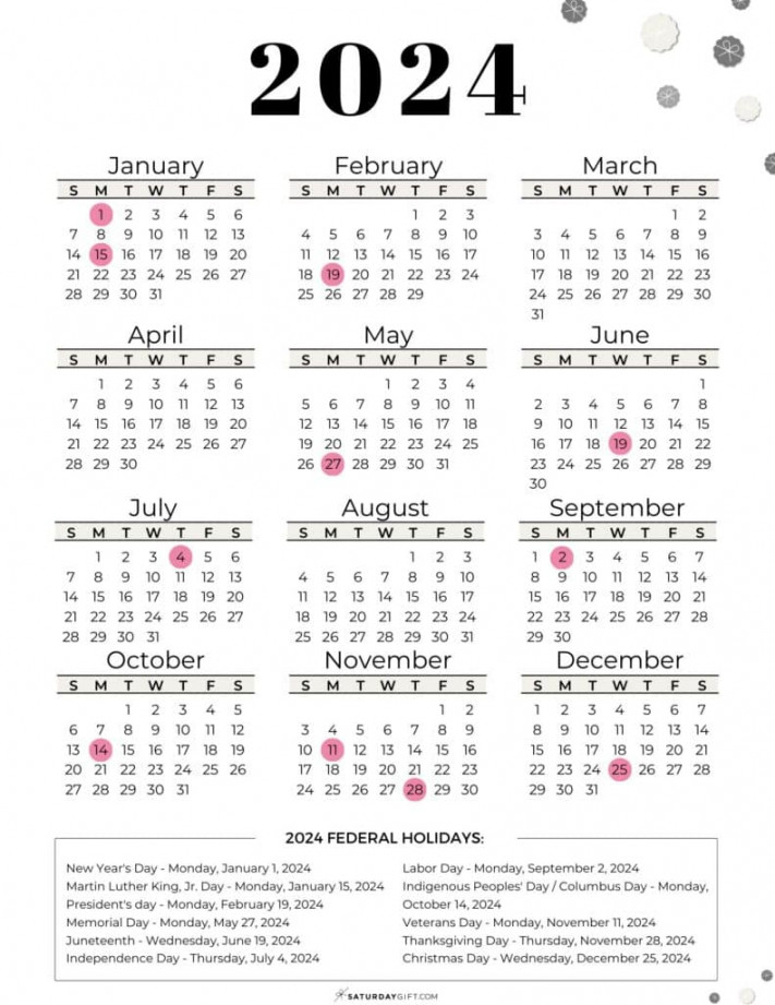 List of Federal holidays in the U.S