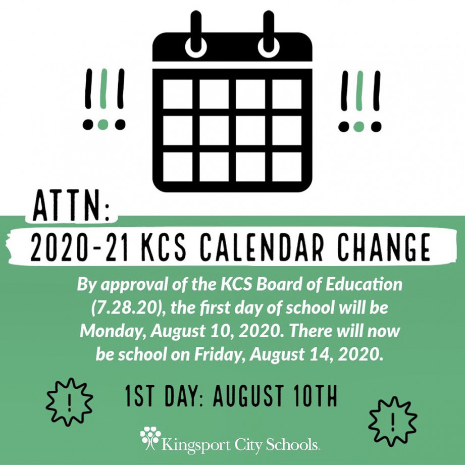 Kingsport City Schools on X: "ATTN: @KCS District Families