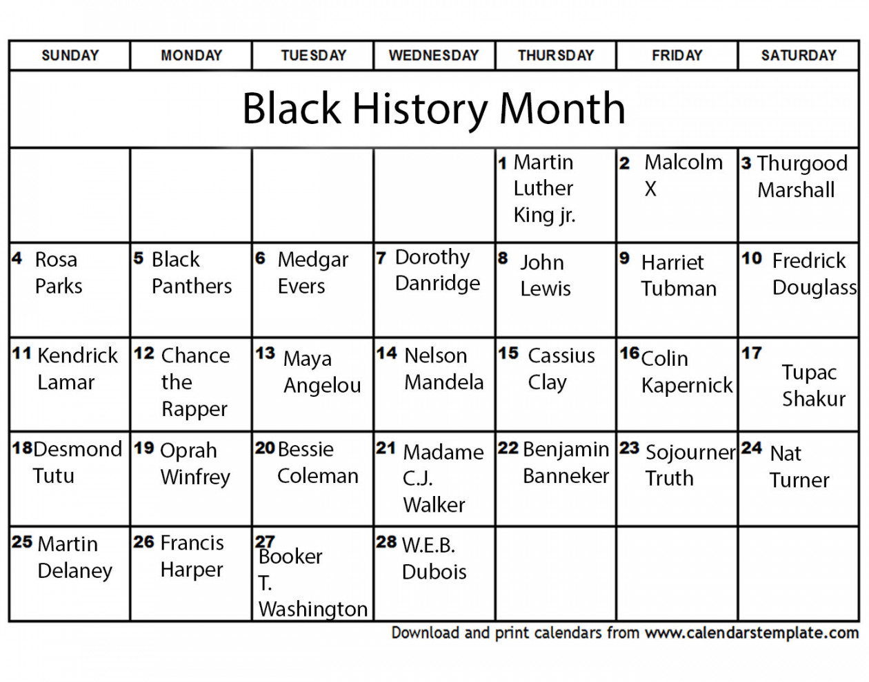 Black History Appreciation – Magnet