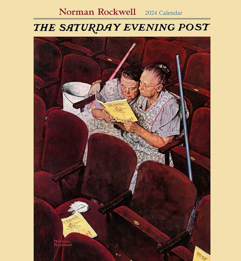 Norman Rockwell: The Saturday Evening Post Wall Calendar