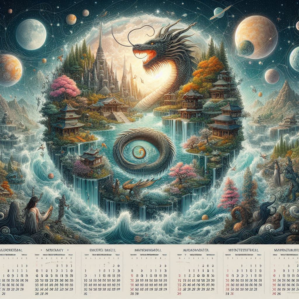 Dragon 2025 Calendar with Holidays Key Dates and Observances