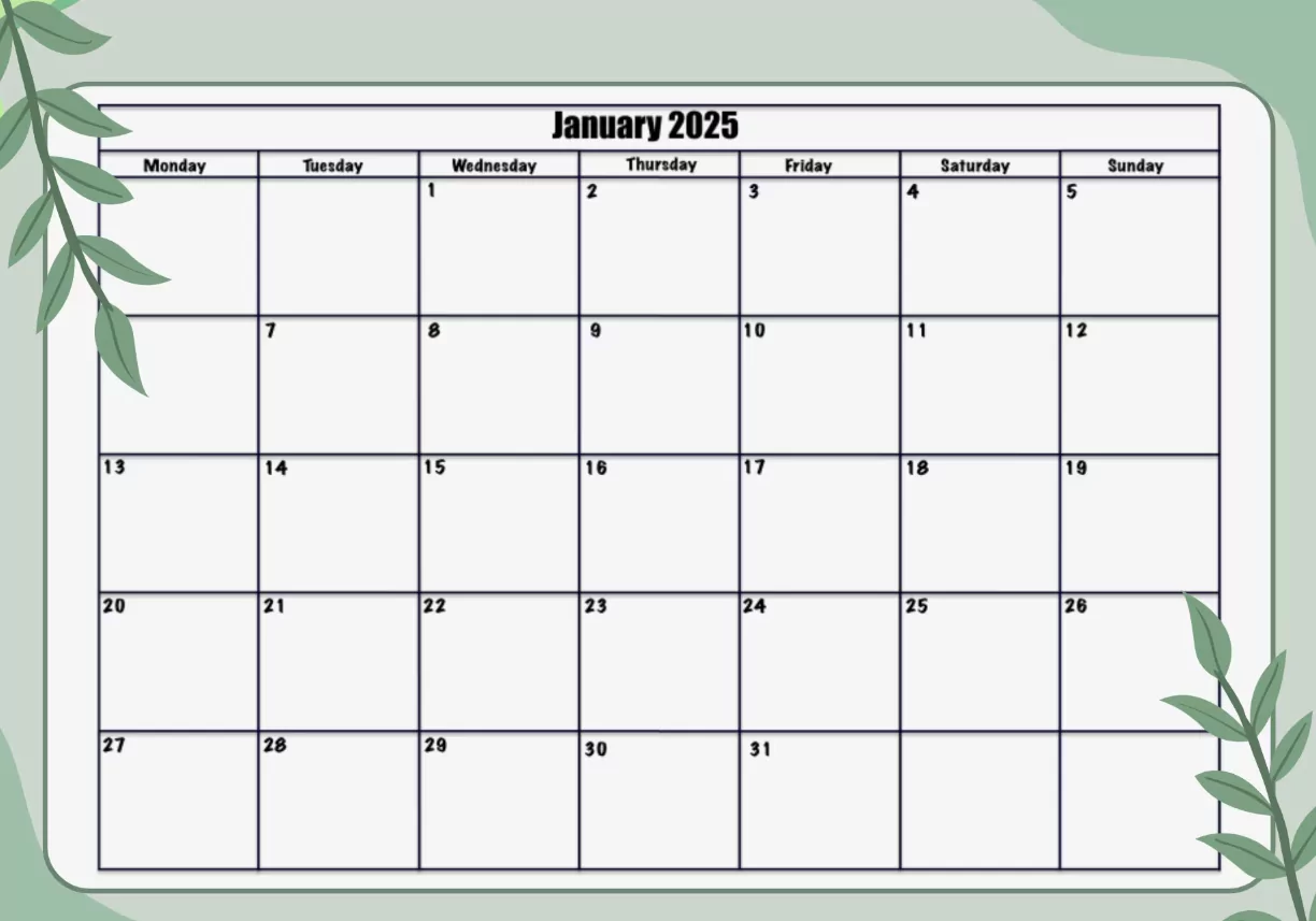 Office planner November 2025 with customizable tasks and meetings