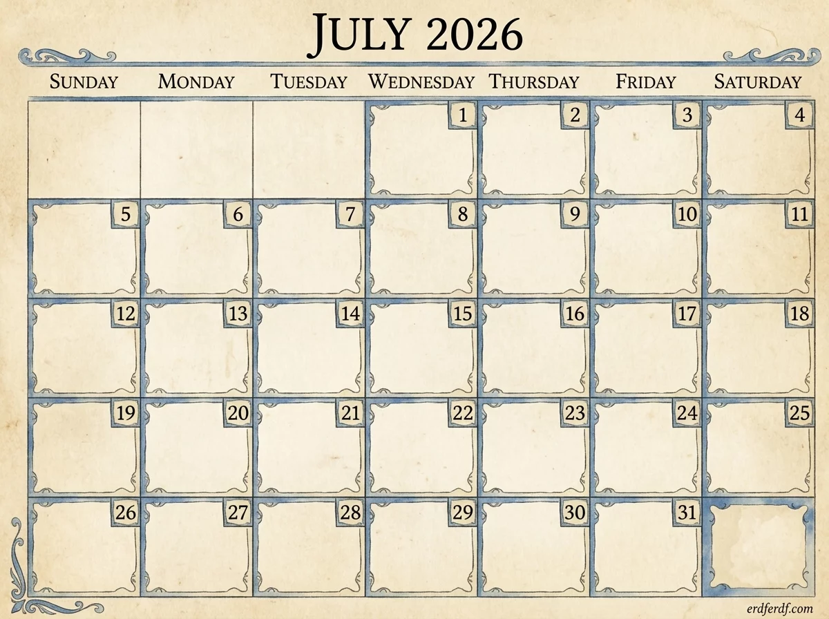 July Habit Planner 2026 Monthly: Build Better Habits and Stay Consistent 4 Monthly Habit Planner